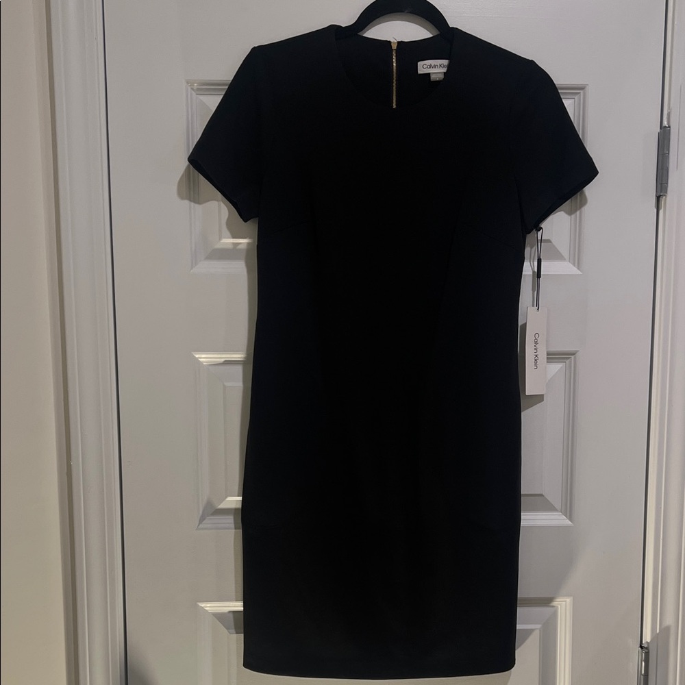 Calvin Klein Classic Black Mini Dress